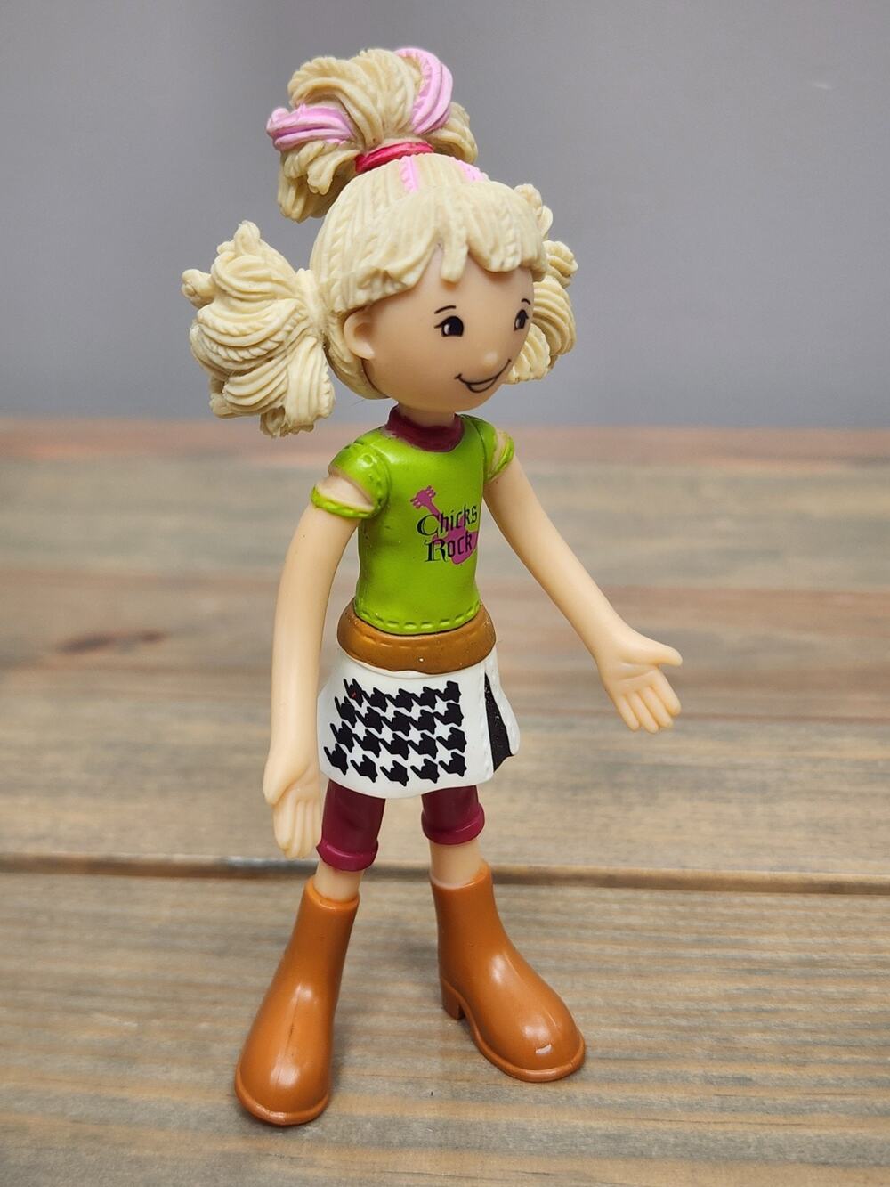 Groovy Girls Mini Bendable Doll Gwen Manhattan Toy PVC 4.25" Blonde Posable